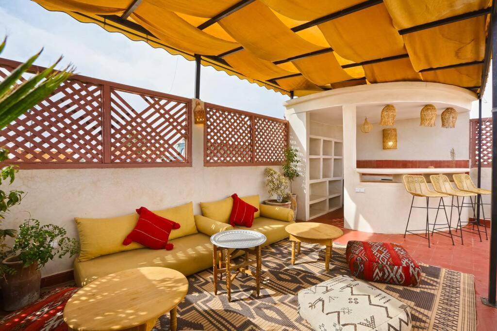 Riad El Khir En Centre Ville Rooftop Et Bassin Маракеш Екстериор снимка